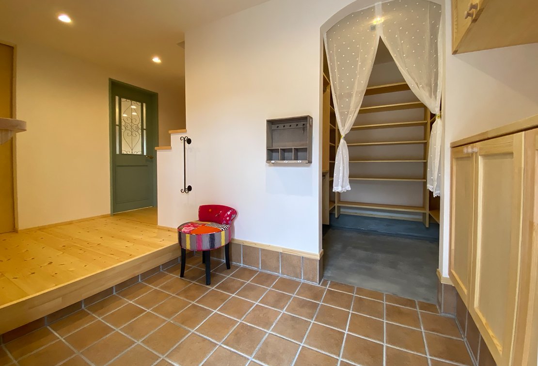 リビングと階段