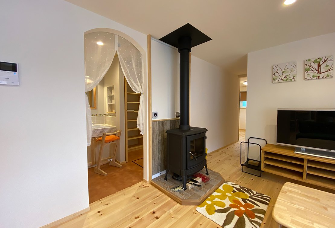 リビング・薪ストーブ