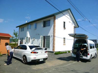 新築後の定期点検の様子