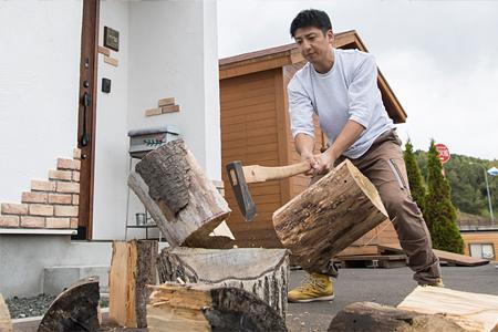 新築の新築で薪ストーブ